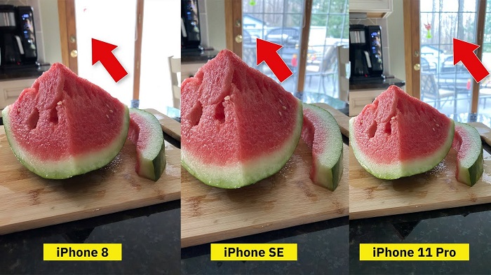 苹果新款 iPhone  SE  照相评测：对比 iPhone  8 更加出色