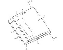 苹果获得新斗米app试玩那个可靠吗折叠屏 iPhone 专利：采用非对称折叠