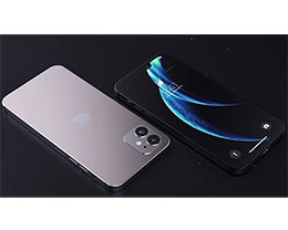 最新 5.4 英寸 iPhone 12苹果手机试玩应用赚钱APP 高清渲染图：窄刘海设计