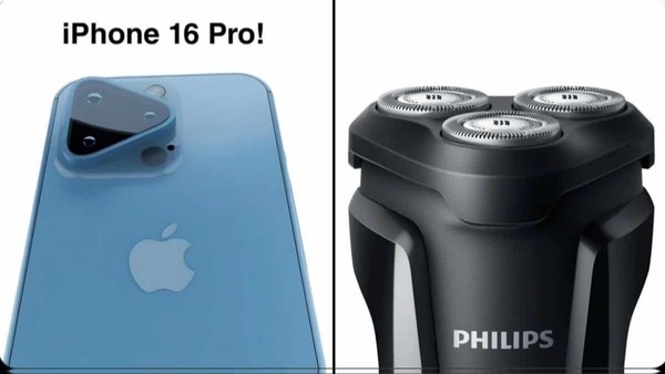 爆料称iPhone 16 Pro摄像头长得像剃须刀 飞利浦沉默了