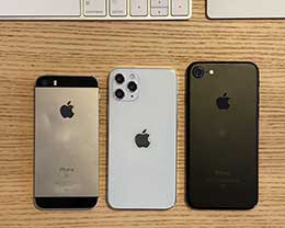 5.4 英寸 iPhone 12 大小如何？看看与 iPhone SE 小鱼赚钱拉新和 7 的对比