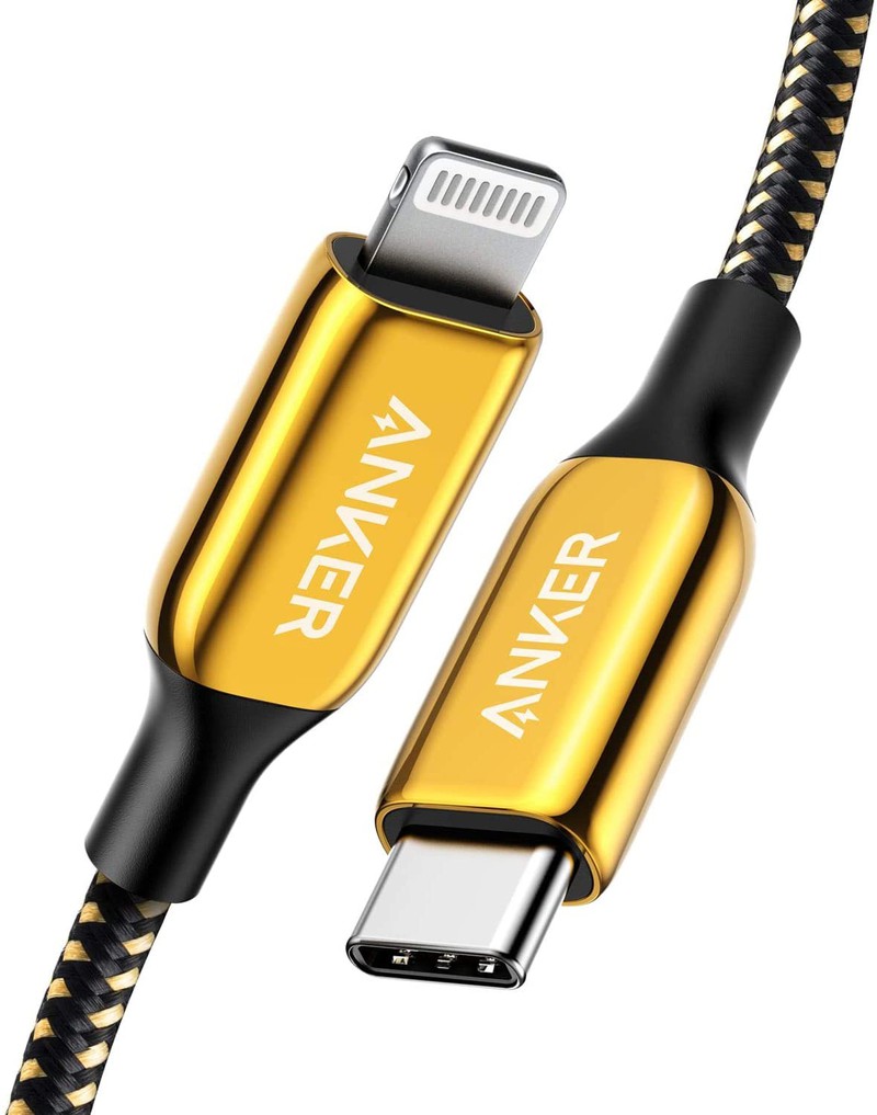 Anker 发布 24K 镀金 USB-C 至闪电线，100 美元